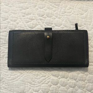 Madewell Black Leather Wallet